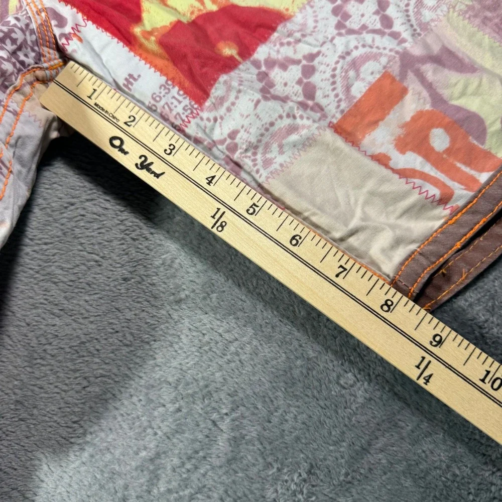 Quiksilver Mens Patchwork Collage Board Shorts Cotton Size 40 N101712 Multicolor